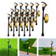 thumbnail image 5 of 20 faroles para exteriores de 1/100 pulgadas, mini faroles para paisajes. Estilo D, 5 of 8