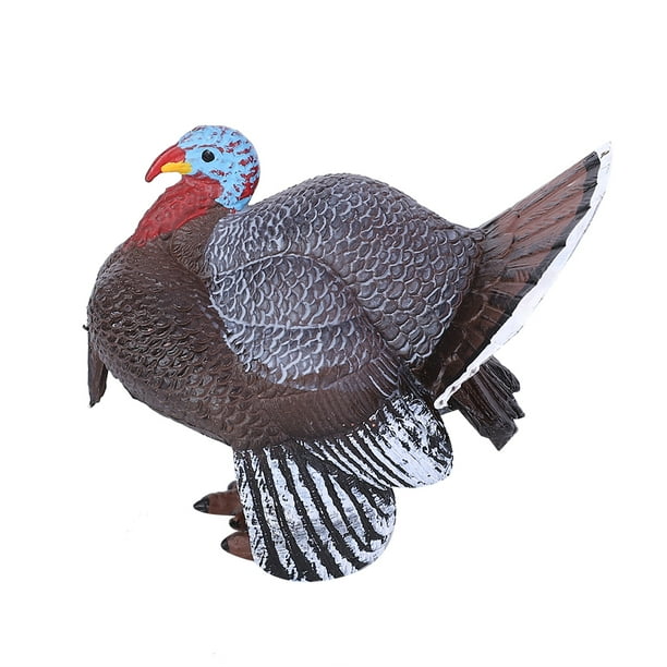Juguete para niños, modelo animal de simulación, modelo animal de pavo, estatua animal, rendimiento confiable