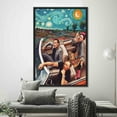 thumbnail image 5 of Famous Canvas Art, Starry Night Printed, Car Canvas Art, Oil Painting Print, Home Decor Canvas Artwork, Home Decor Canvas, Canvas Wall Decor - Rolled Canvas, 5 of 7