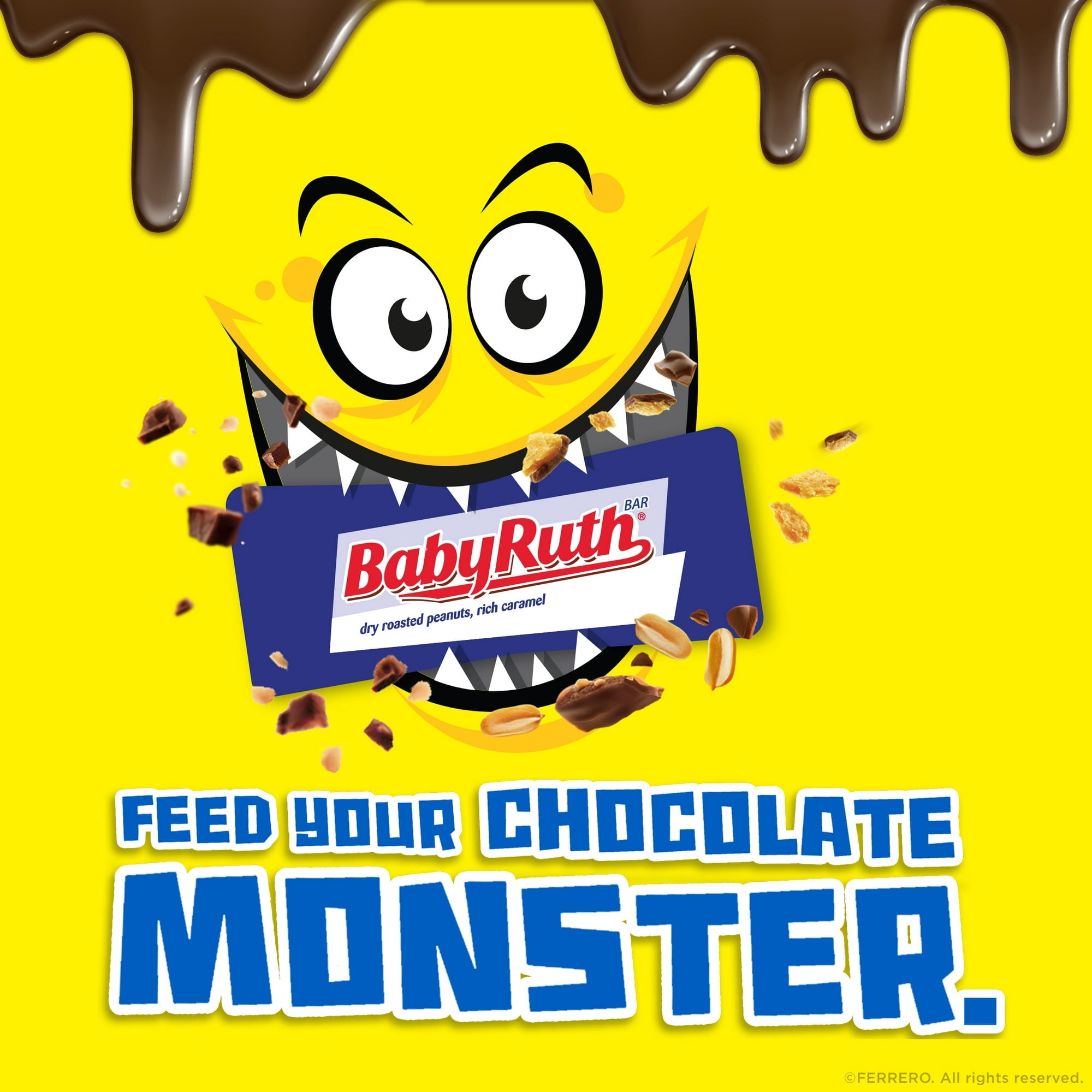 Baby Ruth Fun Size Peanut Chocolate Candy Bars