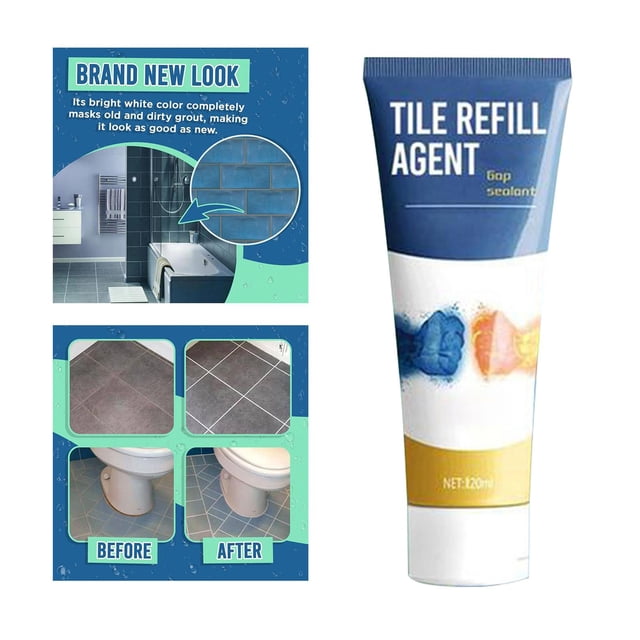 Lechada De Relleno De Cocina Mosaico Líneas Limpias Blanquea Marcador perfecl Azulejo de la lechada de relleno