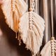 thumbnail image 5 of Atrapasueños bohemio hecho a mano - Atrapasueños de macramé grande con borlas para dormitorio, tapices tejidos de algodón atrapasueños, 5 of 5