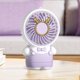 thumbnail image 1 of Precios de Descuento, Ventilador de mano de gran viento y silencioso para estudiantes, carga USB, batería de larga duración y ventilador portátil para exteriores Akmoler, 1 of 9