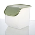 thumbnail image 3 of Rice Container Cereal Container Moisture-Proof Rice Storage Container Airtight Dry Food Container Bulk Food Container Bin with Measuring Cup  for Rice Cereal Pet Food Storage - by, 3 of 11
