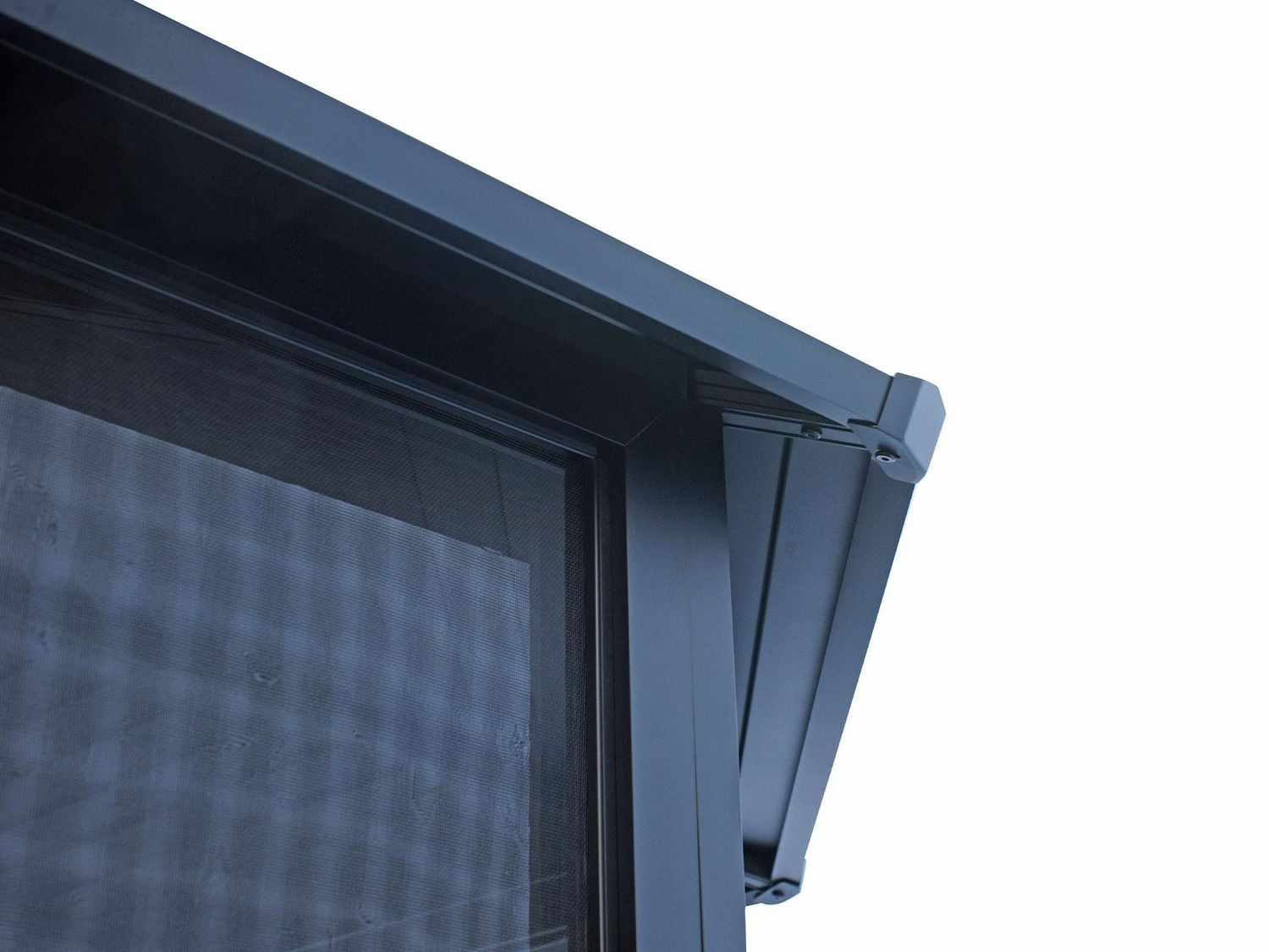 Gazebo Penguin Florence Solarium Metal Roof 12 ft. x 15 ft. in Black