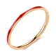 thumbnail image 1 of Anillo de acero de titanio fino de 1 mm, versátil y con temperamento, anillo liso de moda para mujer, anillo de cola, joyería., 1 of 3