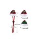 thumbnail image 3 of 1pc Pet Holiday Hat, Cute Classic Christmas Pattern With Elastic Band For Dogs, Cats, Pet Apparel & Decorations For Photography, Christmas, 3 of 5