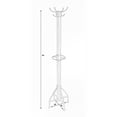 thumbnail image 4 of Butler Specialty Company Logan Wood Coat Rack/Tree - Brown / Charcoal, 4 of 4
