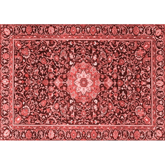 Ahgly Company Indoor Rectangle Persian Red Traditional Area Rugs, 6' x 9'