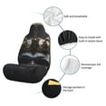 thumbnail image 6 of Salouo Royal Skull With Golden Crown Pattern Car Seat Covers,Universal Car Seat Protectors Easy to Install Car Cover Car Accessories Auto/rucks/Van/SUV-1, 6 of 9