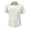 Beige, variant on vigerkar Button Up Shirt Women's Casual Work Short Sleeve Summer Collared Blouse (Black, M)