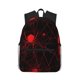 thumbnail image 1 of Disketp Red Spider On The Web Mochila Ligera Clásica con Múltiples Bolsillos, Mochila Casual para Hombre y Mujer, Ideal para Escuela, Trabajo y Viajes, 1 of 6