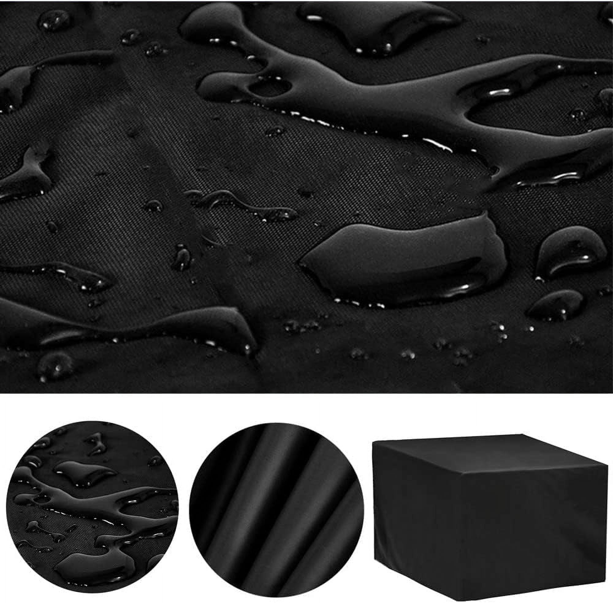 Patio Furniture Covers, Outdoor Furniture Cover Waterproof 102 x 48 x 30 Inch Outdoor Table Chair and Sofa Covers Heavy Duty for Rain, Dust Snow, Rectangular (260x120x75cm)