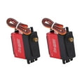 thumbnail image 4 of Servo Digital De 25 Kg, Fácil Instalación Engranaje De Dirección De Metal Completo Aleación De Aluminio + Plástico Rojo Para Automóvil De Control Remoto 1/8 Para Automóvil ANGGREK Ocean Broad Surfboard Fins, 4 of 8