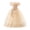 Girl's Dress # Beige, variant on Girls Party Dress Off Shoulder Ruffled Neckline Floral Embroidered Applique Layered Tulle Maxi Ball Gown Birthday Wedding Photography Costumes Size 10 Years