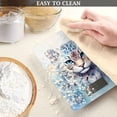 thumbnail image 6 of Cat Head Food Scale Digital Kitchen Scale Waterproof Tempered Glass Tare Function 11 lb for Baking Cooking Meal Prep, 6 of 7