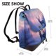 thumbnail image 2 of Disketp Night Sky Elk Mochila de Cuero para Mujer, Bolso de Espalda Antirrobo con Estilo para Viaje, Trabajo y Uso Diario, 2 of 4