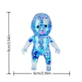 thumbnail image 2 of Sparkly Sugar Baby Squishies Fidget Toy Colorful Sequins Stretchy Stress Relief Toy Squeeze Collect Sensory Toy for Anxiety Relief, 2 of 4