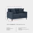 thumbnail image 3 of Signature Design by Ashley Bixler Navy Loveseat, 3 of 12