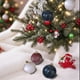 thumbnail image 5 of 6cm 12 Pack Vintage Christmas Balls Weathered Christmas Tree Decorations, 5 of 7