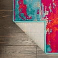thumbnail image 4 of Unique Loom Azalea Collection Area Rug - Kyushu (2' x 3' Rectangle Turquoise/Light Blue), 4 of 8