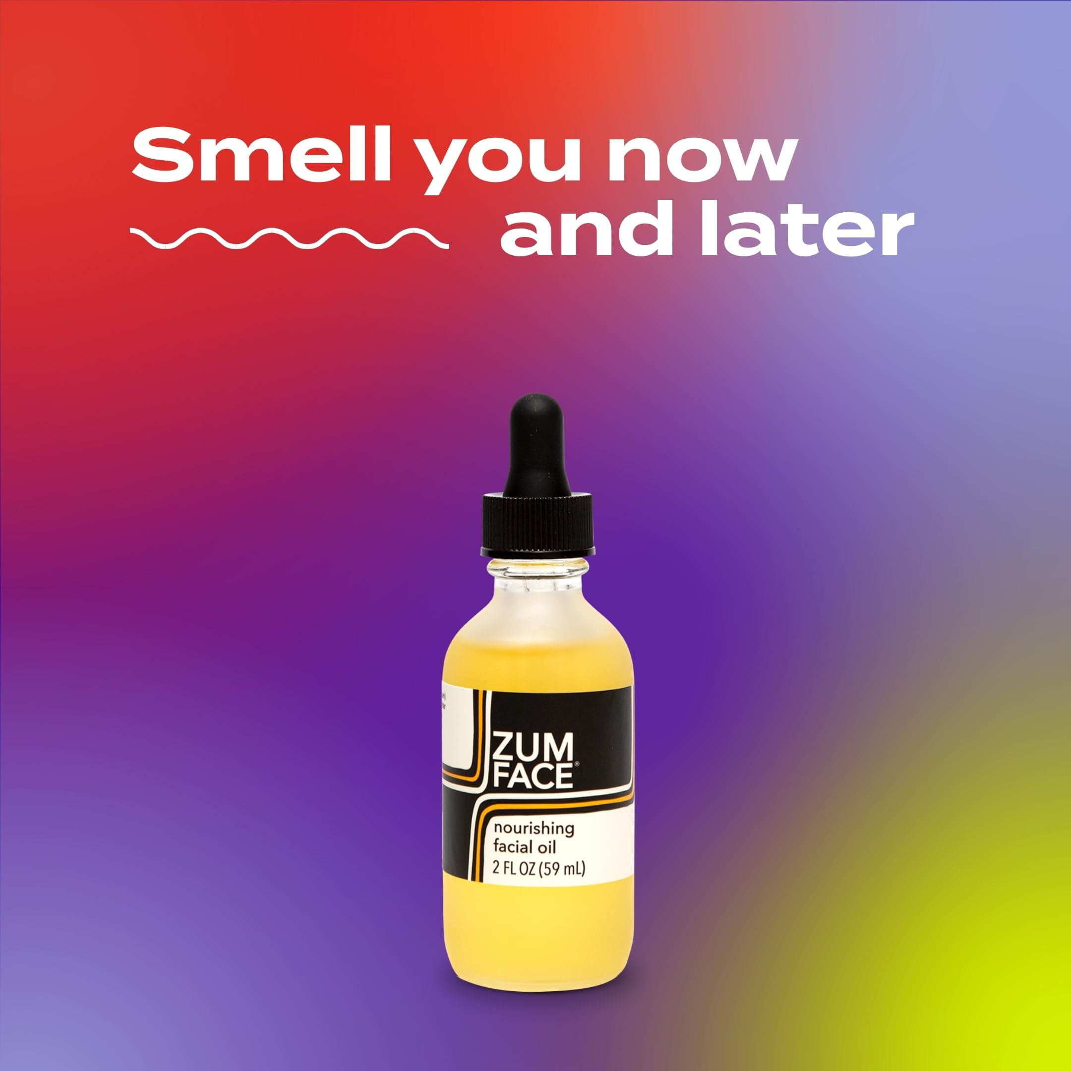 Zum by Indigo Wild Face Nourishing Oil - Hydrating Moisturizer with Shea Butter & Meadowfoam Seed Oil - Beauty & Personal Care-Lavender, Geranium & Rosemary Scent - 2 fl oz