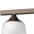 thumbnail image 4 of Zoey 3-Light Oil-Rubbed Bronze Vanity Lights With Frosted Glass Shades, 4 of 6
