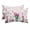 Pink Green, variant on Pink Tulips Outdoor Pillows for Chaise Lounge Chair Waterproof Lumbar Pillows with Insert&Adjustable Strap Beach Headrest Pillow Spring Floral Farmhouse Glass Vase Green Leaf Pool Pillow 11"x16"