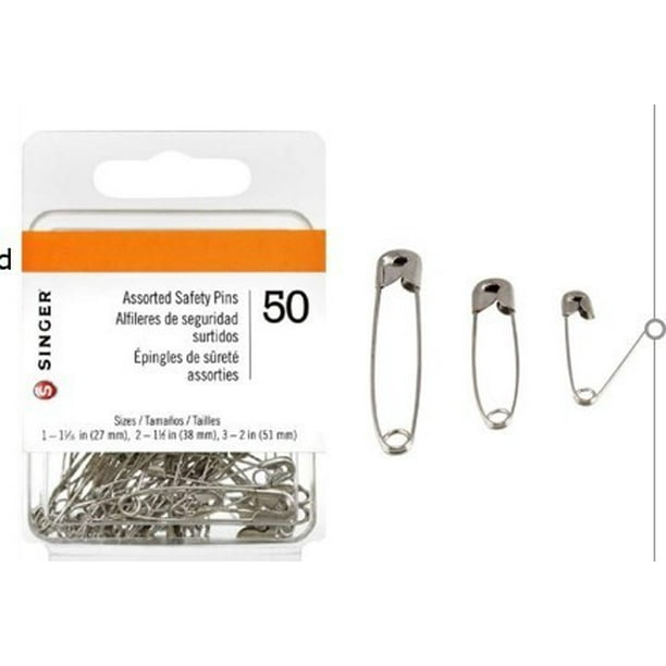 Singer 50 Assorted Safety Pins Walmart.ca