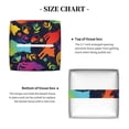 thumbnail image 5 of Picia Colorful Cats Pattern Tissue Box Cover,PVC Leather Square Holder,Tissue Box Holder with Magnetic Bottom,Facial Paper Organizer Dispenser-5.2"X5.2"X5.2", 5 of 8