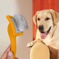 thumbnail image 1 of Dog Grooming Comb Metal Fine Needle Pet Brush for Floating Hair Removal Deshedding Tool Detangling Rake Comb Pet Supplies, 1 of 3