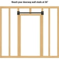 thumbnail image 6 of Welded Pull Up Bar, Versatile Doorway Wall Mount, Joist Mounted, and Ceiling Mounted Chin Up Bars, Thick  Sturdy Construction for Full  Workouts Support 500 lbs, 6 of 6