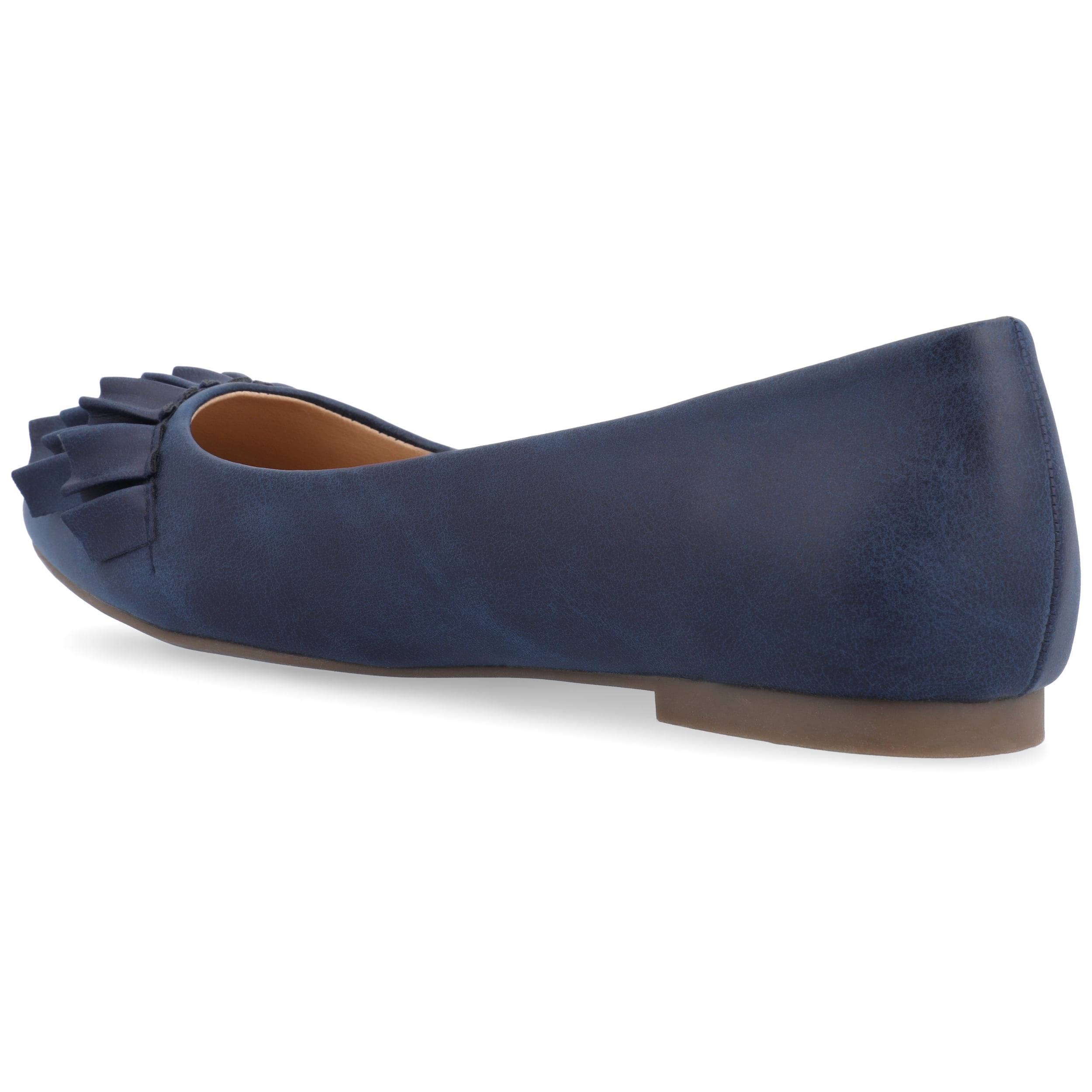Journee Womens Judy Slip On Pointed Toe Ballet Flats, Widths Available
