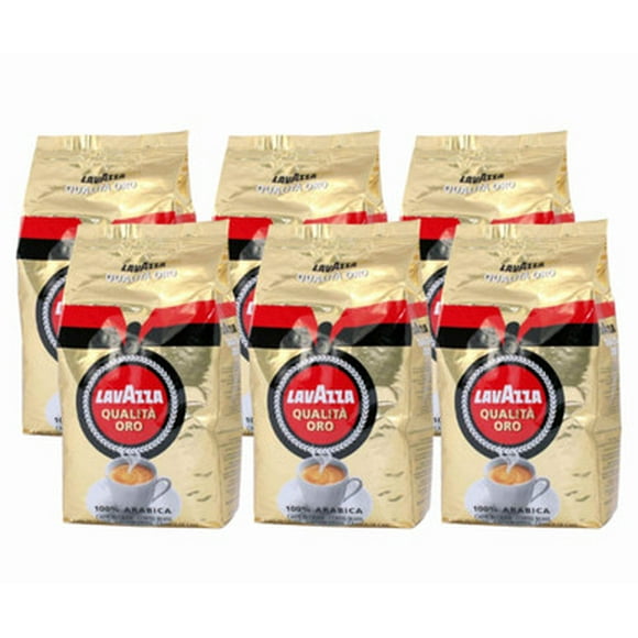 Lavazza QUALITA ORO Medium Blend Coffee Beans 1 Kg / 2.2 Lbs (6/Case)
