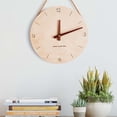 thumbnail image 3 of Reloj de pared de madera, reloj de péndulo silencioso retro creativo, decoración del dormitorio, decoración del hogar, decoración del hogar, dormitorio, sala de estar, pasillo, cafetería, bar, oficina, 3 of 5