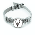 thumbnail image 1 of Huesos de vaca inscripciones zodiaco chino Pulsera pulsera pulsera de cristal amor pulsera ajustable, 1 of 2