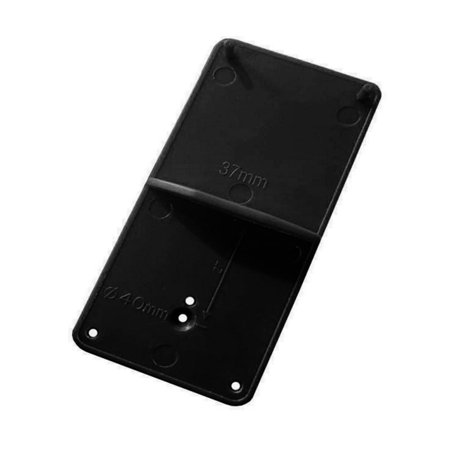 

Hinge Hole Drilling Guide Locator Woodworking Tools for Door Cabinets Black