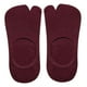 thumbnail image 2 of 1 par de calcetines finos con , calcetines Tabi, calcetines invisibles de barco con dos dedos, rojo rojo Yuyangstore Calcetines Tabi de corte bajo para mujer, 2 of 8