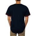 thumbnail image 3 of Lappel Men's Baseball Button Down Jersey College Sports Team Uniforms Size up to 3XL Short Sleeve Athletic Sports Tee Shirts Made in USA, 3 of 4