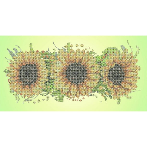 DIAMOND DOTZ® Sunflower Landscape Special Edition Diamond Painting