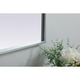 thumbnail image 6 of Elegant Decor Metal Frame Arch Mirror 33x24 Inch in Silver, 6 of 10