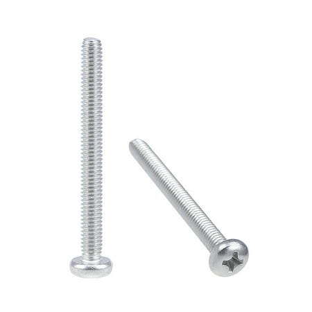 

M4x40mm Machine Screws Pan Phillips Cross Head Screw Fasteners Bolts 20 Pcs