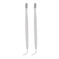 thumbnail image 1 of Herramienta Para Levantar Pestañas, Herramienta Separadora De Pestañas, 2 Uds., Herramientas Para Levantar Pestañas, Varillas Permanentes De Pestañas De Doble Cabeza De Acero Inoxidable Para Extension, 1 of 5