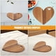 thumbnail image 3 of 2 piezas Día de San Valentín Tabla de cortar de madera en forma de corazón Bandeja para servir queso Tabla para servir embutidos para queso y embutidos para servir bocadillos y frutas, 3 of 6
