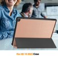 thumbnail image 6 of SaniMore for Amazon HD10 (2023) Case, Auto Sleep/Wake Rugged PC Tri-Fold Kickstand [Support iPad 1st/3rd Pencil Charging]  Shockproof Protective Case for Women Men, Rosegold, 6 of 10