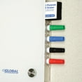 thumbnail image 2 of Global Industrial Magnetic Glass Dry Erase Board, White, 72 x 48, 2 of 6