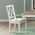 thumbnail image 2 of Bowery Hill Assembled Contemporary Dining Arm Chair in Paperwhite, 2 of 8