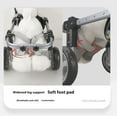 thumbnail image 3 of 4-Wheel Dog Wheelchair for Little, Medium, Large Pets, Adjustable Pets Cart Mobility Aids, Chest & Thigh Support, XS, 3 of 9
