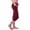 Red, variant on TAGOLD Womens Summer Pants, Womens Summer Yoga Pants, Autumn Women Workout Out Leggings Stretch Waist Button Pocket Yoga Gym Cropped Trousers With Pocket