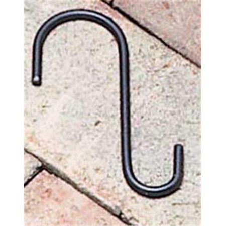 

4 in. S-Hook with .75 in. and 1.38 in. Openings - Black